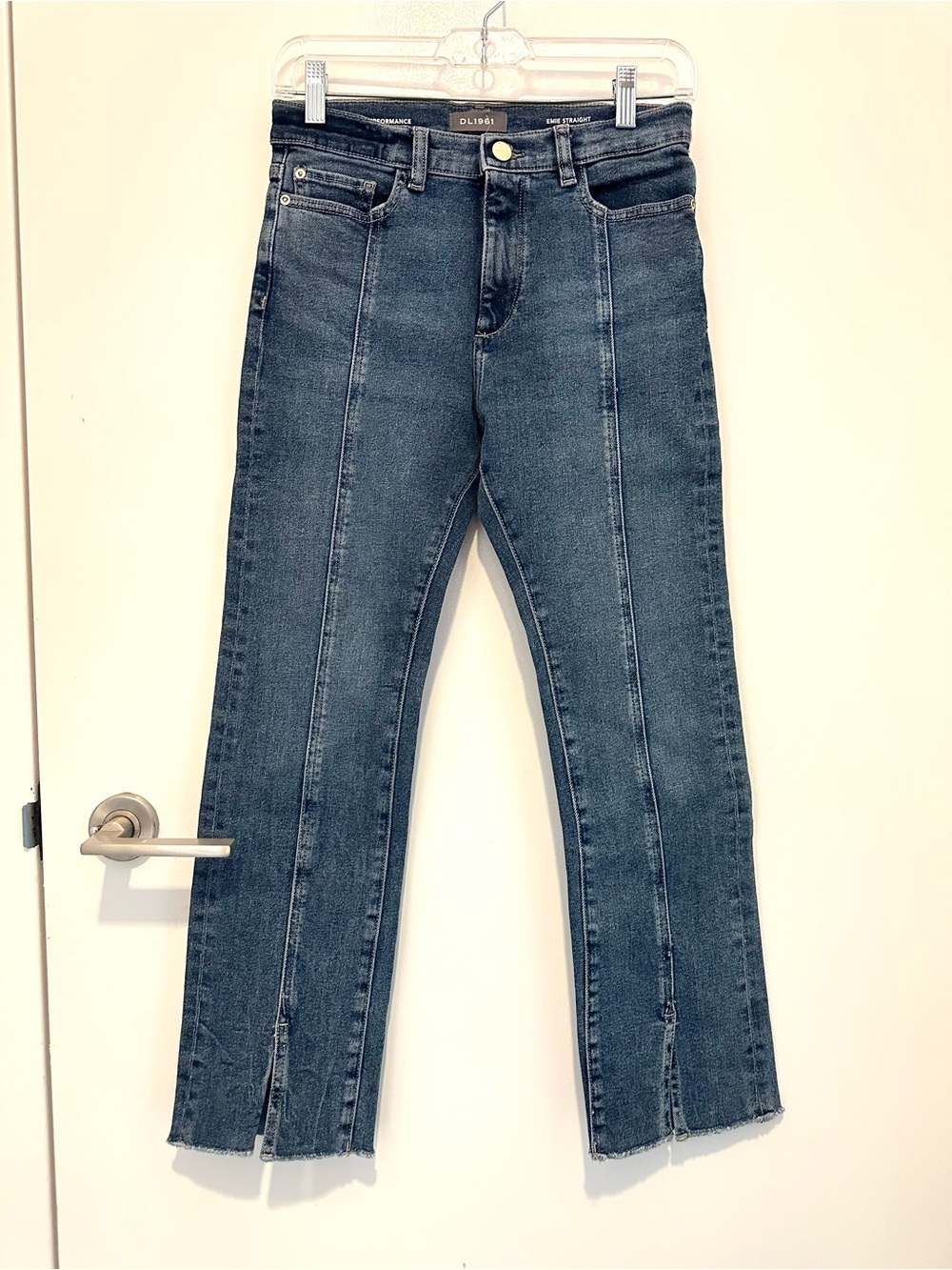 Girls- DL1961 Emie Straight High Rise Jeans